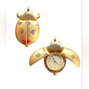 Ladybug Quartz Pendant